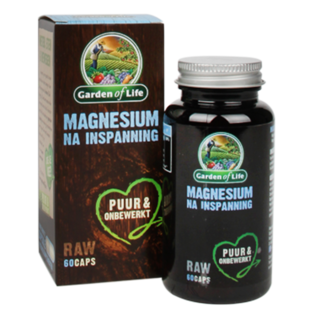 Garden Of Life Raw Magnesium, 375mg (60 Capsules)