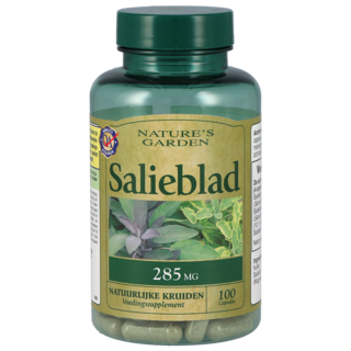 Nature's Garden Salieblad 285mg 100 Capsules