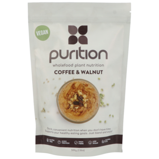 Purition Vegan Koffie en Walnoot 500g