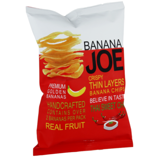 Banana Joe Thai Sweet Chili Banana Chips 50g