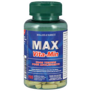 Holland & Barrett Multi Tieners Max Vita-Min (120 Tabletten)