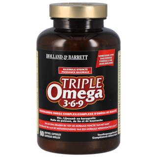 Holland & Barrett Triple Omega 3-6-9 1200mg 60 Capsules