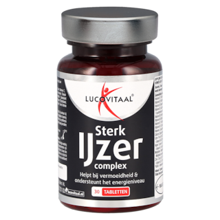Lucovitaal Sterk IJzer Complex (30 Tabletten)
