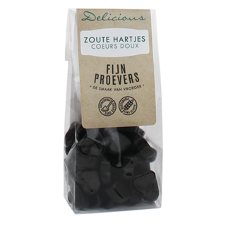 Delicious Zoute Hartjes Suikervrij (130gr)