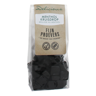 Delicious Menthol Kruisdrop Suikervrij (130gr)