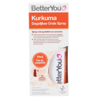 BetterYou Kurkuma Dagelijkse Orale Spray (25ml)