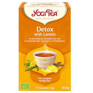 Yogi Tea Detox Lemon Bio (17 Theezakjes)