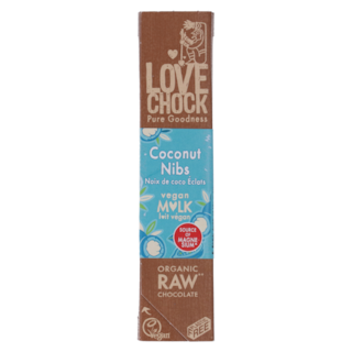 Lovechock Coconut Nibs Vegan Milk Bio (40gr)