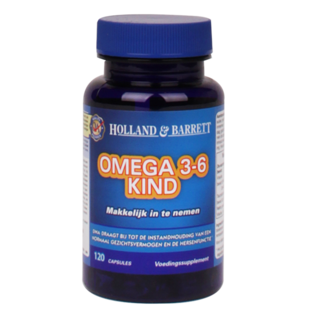 Holland & Barrett Omega 3-6 Kind (120 Capsules)