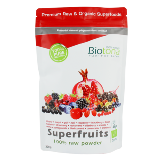 Biotona Superfruits Poudre de super fruits Bio