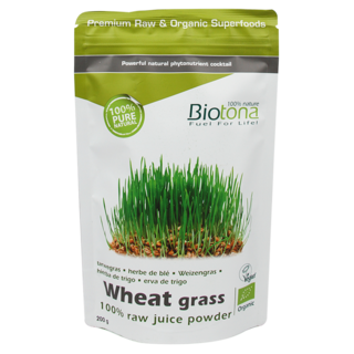 Biotona Poudre d'herbe de blé Bio (200 g)