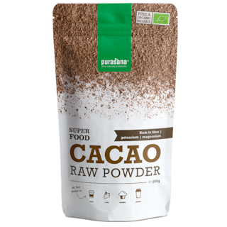 Purasana Raw Cacaopoeder Bio (200gr)