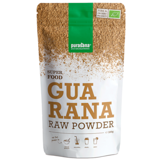 Purasana Raw Guarana Poeder Bio (100gr)