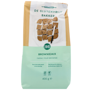 De Glutenvrije Bakker Browniemix (400gr)