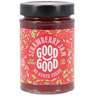 Good Good Sweet Jam Strawberry Met Stevia (330gr)