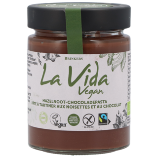 La Vida Vegan Hazelnootpasta Bio - 270g
