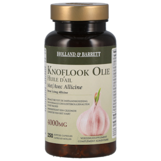 Holland & Barrett Knoflook Olie 4000mg