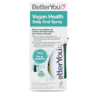 Better You Vegan Health Dagelijkse Orale Spray (25ml)
