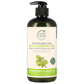 Petal Fresh Moisturizing Bath & Shower Gel Grape Seed & Olive Oil (475ml)