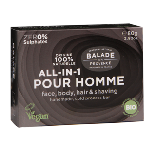 Balade En Provence Savon tout-en-un pour hommes - 80g
