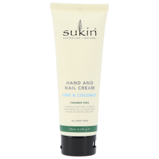 Sukin Hand and Nail Cream Lime & Coconut - 125 ml