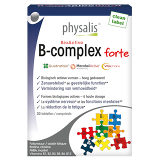Physalis B-Complex Forte (30 Tabletten)
