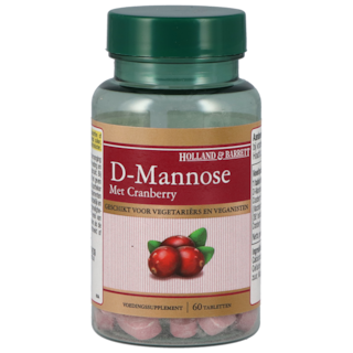Holland & Barrett D-Mannose met Cranberry (60 tabletten)