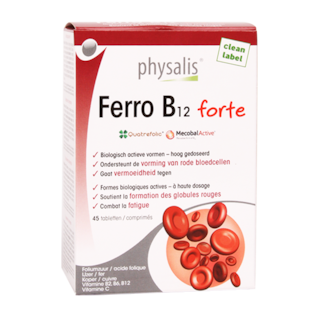 Physalis Ferro B12 Forte (45 Tabletten)