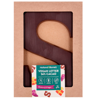 Holland & Barrett Glutenvrije & Vegan Chocoladeletter 56% Cacao - 90 g