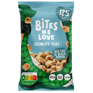 Bites We Love Crunchy Peas Black Pepper (35gr)