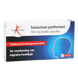 Lucovitaal Tanacetum parthenium (Moederkruid), 100mg (30 Capsules)