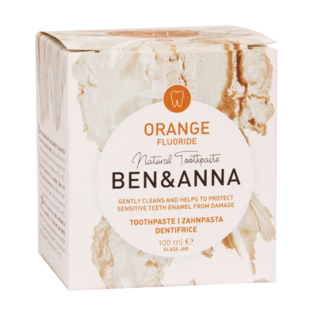 Ben & Anna Dentifrice fluoré parfum orange - 100ml