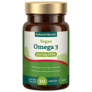 Holland & Barrett Vegan Omega-3 met DHA (30 Capsules)