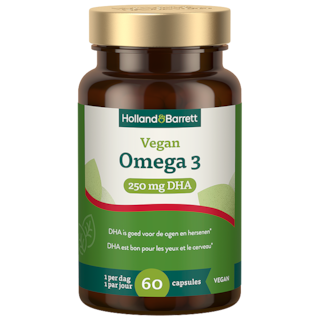 Holland & Barrett Vegan Omega-3 met DHA (60 Capsules)