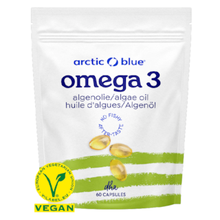 Arctic Blue Omega 3 Algenolie (60 Capsules)