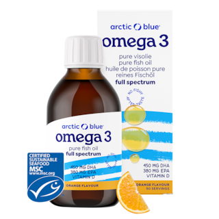 Arctic Blue Oméga 3 à la vitamine D (250 ml)