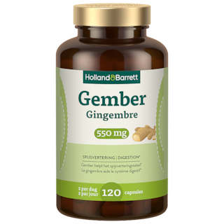 Holland & Barrett Gemberwortel 550 mg - 120 capsules