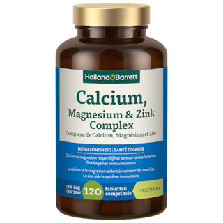 Holland & Barrett Calcium, Magnesium & Zink - 120 Tabletten