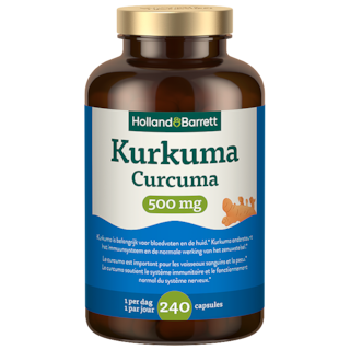 Holland & Barrett Turmeric 500mg Capsules | Holland & Barrett