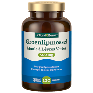 Holland & Barrett Groenlipmossel 500 mg (120 capsules)