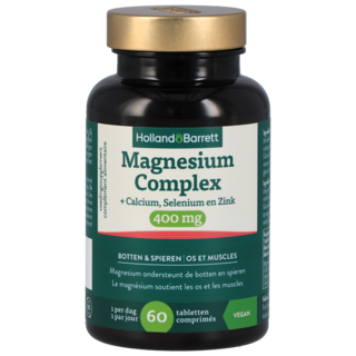 Holland & Barrett Magnesium Complex, 400mg (60 Tabletten)