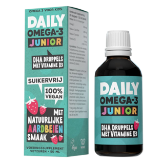 Daily Supplements Daily Omega-3 Junior met DHA en vitamine D3 (50ml)