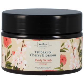 De Tuinen Wellness Tsubaki & Kersenbloesem Body Scrub - 300g