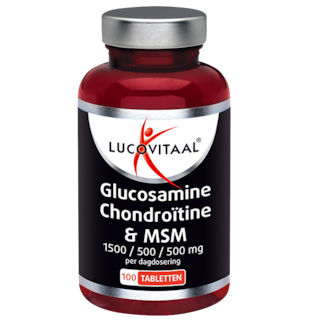 Lucovitaal Glucosamine Chondroïtine MSM (100 Tabletten)