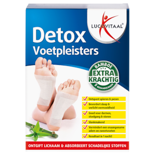 Lucovitaal Detox Voetpleisters - 5 behandelingen