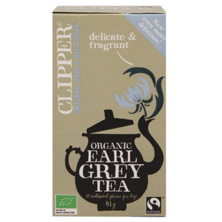 Clipper Thé Earl Grey biologique (20 sachets)