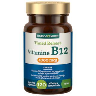 Holland & Barrett Timed Release Vitamine B12 1000mcg - 120 tabletten
