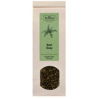 De Tuinen Groene Thee Earl Grey (100gr)