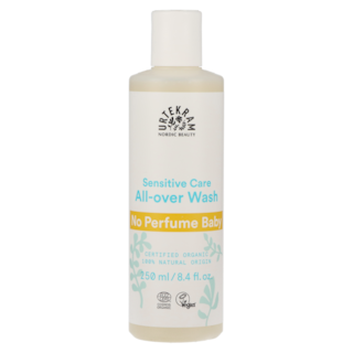 Urtekram Sensitive Care All-over Wash No Perfume Baby (250ml)