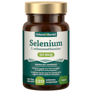 Holland & Barrett Selenium 50mcg - 120 tabletten